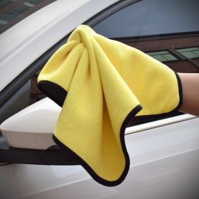 Two-color Couble-sided Car Dual-use Cleaning Car Wash Towel (Option: 40x45)