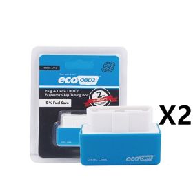 Plug And Play ECOOBD2 Gasoline Car Fuel Economy ECO OBD2 Driver (Option: Blue2PC)