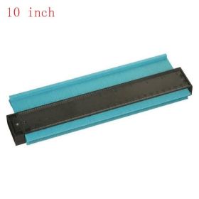 Radial Ruler Contour Gauge Taker Profile Gauge (Option: Blue 10inch 3pcs)