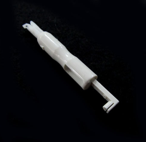 Needle Threader Insertion Tool For Sewing Machine (Color: White)